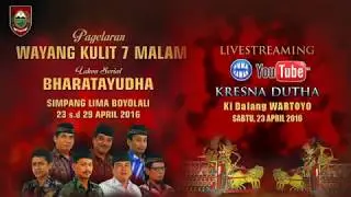 BHARATAYUDHA SERI 1 “KRESNA DUTHA“, Ki WARTOYO