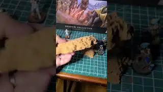 How I turned corkboards into rocky terrain for Star Wars Legion #starwarslegion