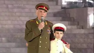 От героев былых времен - Василий Лановой (Концерт ко Дню Победы 9 мая 2015 г.) (Subtitles)