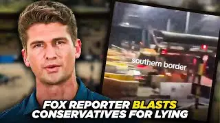 Fox Reporter Blasts Conservatives For Lying About Migrant Caravans