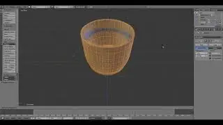 Создание кружки в программе Blender