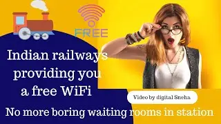 How to use free wifi railway station , फ्री WiFi कैसे यूज करें New Hack , Indian railways