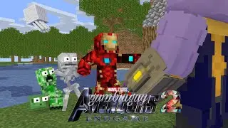 Monster School : AVENGERS ENDGAME 2 - Minecraft Animation