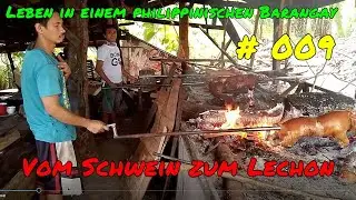 Leben in einem philippinischen Barangay # 009   Vom Schwein zum Lechon