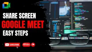 How To Share The Screen On Google Meet (2024)
