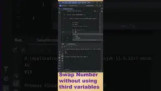 Swap Numbers Without Using a Third Variable in 