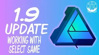 Working with select same in Affinity Designer 1.9