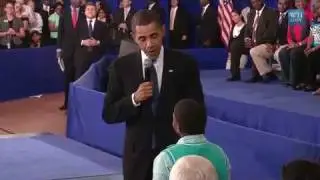Child Asks Obama: