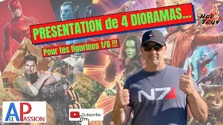 Diorama Avatar, Uncharted, les Gardiens de la Galaxie, Daredevil