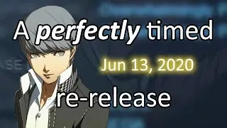 Persona 4 Golden Got Me Through 2020