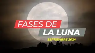 Fases de la Luna en Septiembre de 2024