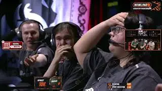 Streamers' reactions to the Magix 1v4 G2 clutch | Evelona, ​​Strog, and Booster's reactions
