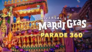 360 POV: Ride a Parade Float at Universal's Mardi Gras