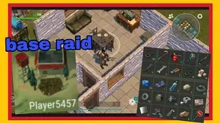 Base Raid Player 5457 opening the entire base and crates Ldoe, Last day on earth Survival 2022