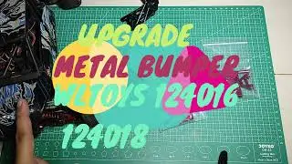 upgrade bumper metal wltoys 124016 124018