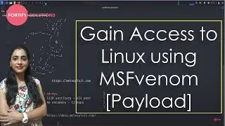 Gain access to Linux OS using  MSFvenom payload   | ethical hacking | cyber security