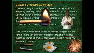 changes that substances undergo #education #prepareforexam #science