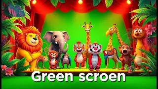 Green Screen Mix Animals Birds videoCartoon |#greenscreen