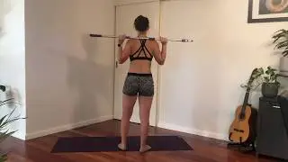 Squats with Broomstick / Barbell