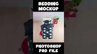 Bedding Mockup - Photoshop File