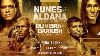 UFC 289 LIVE NUNES VS ALDANA LIVESTREAM & FULL FIGHT COMPANION