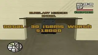 GTA SAN ANDREAS - BURGLARY MİSSİON - LAS VENTURAS
