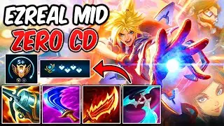 This broken on-hit Ezreal build has 0 cooldowns! RAGEBLADE NAVORI EZREAL ~50,000 DAMAGE (NEW BUILD)