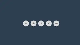 Awesome Icons Glowing Effect Using CSS and HTML
