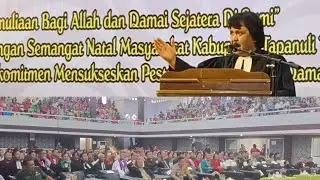 KOTBAH NATAL KAB. TAPTENG// KEMULIAAN BAGI ALLAH DI TEMPAT YANG MAHA TINGGI//PDT TOHO SINAGA