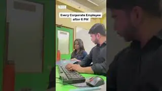 Every Corporate Employee after 6 PM😂 || Office Memes || Attitude Academy