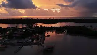 Homestay and Jetty at Terobong Lagoon