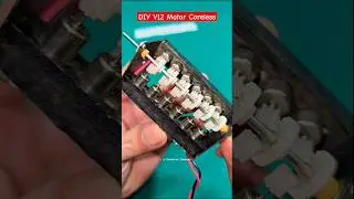 V12 Coreless Motor DIY #v12 #corelessmotor #diy #howto
