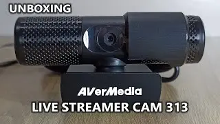 AVerMedia Live Streamer CAM 313 UNBOXING