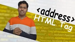 How to use address tag in HTML | Learn HTML In Hindi