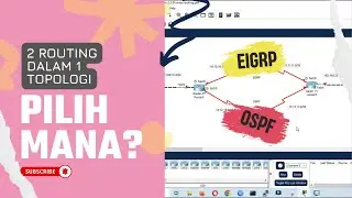 Konfigurasi Routing EIGRP dan OSPF di Cisco Packet Tracer? Mana yang lebih baik??
