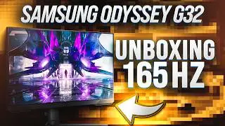 Agora a Samsung me surpreendeu... Monitor Gamer Odyssey G32 27'' 165hz