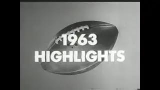 1963 St. Louis Cardinals football highlights