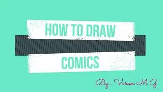 How to draw Comics | Lesson - 1 | Simple comic head | 