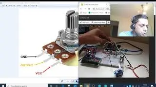 Servo motor sweep with Potentiometer | Arduino