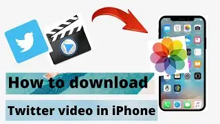 How to download twitter videos in iPhone