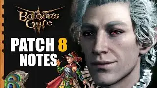 Baldur's Gate 3 - Patch 8 Overview (Bard Class, Gnomes, Swarm AI & More!)