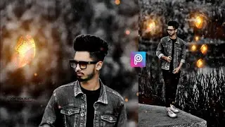 Glowing butterfly photo editing in Picsart | Glowing effect | PicsArt tutorial
