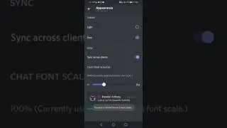 How to get obsidian mode on discord mobile (android or IOS)