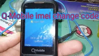 Q Mobile E4 IMEI Change Code||Q Mobile Invalid Sim Fix||khan Info