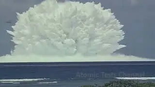 Underwater Atomic Bomb Explosion Of 1958