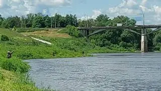 Река Днепр в Смоленске