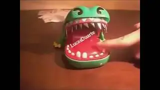 Crocodile snap people's finger