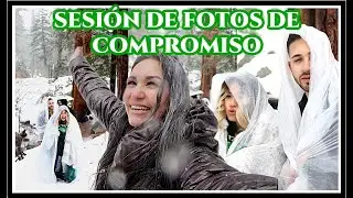 ESTRAGOS DE LA NATURALEZA🌨❄️ SESIÓN DE FOTOS D MI PRINCES EN LA MONTAÑA /NOCHE LOCA EN FAM.