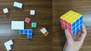 3d printed rubik's cube works with magnet