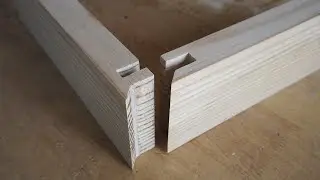 Woodworking Tools / Making Wood Joint Technique / Wood Corner Joint